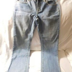 Sarah Jessica Parker BITTEN Boyfriend Blue Jeans Size 2 NEW